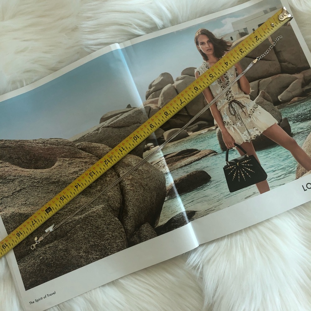 Made In Italy Sterling Silver Layered Necklace - Picture 6 of 6